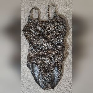 Womens Westbound Beach One Piece Swimsuit Size 14